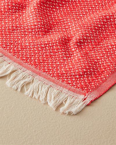 Helena Шал За Кресло Памучен, Оранжево,, 130 X 170 Cm