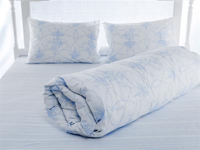 Helena СПАЛНО БЕЛЬО КОМПЛЕ Двоен Памучен 200x220 cm Blue.