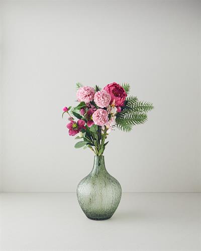 Helleborus Изкуствено Цвете Един Стрък 40 см Дамсон