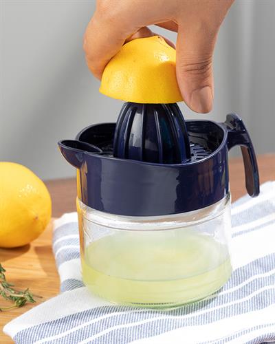 Hera Лимоностискачка Стъкло, Тъмно Синьо, 300 Ml