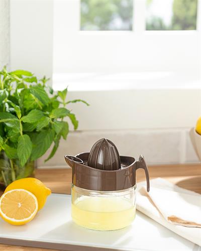 Hera Лимоностискачка Стъкло, Кафяво, 300 Ml