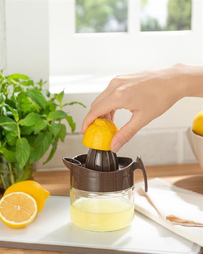 Hera Лимоностискачка Стъкло, Кафяво, 300 Ml