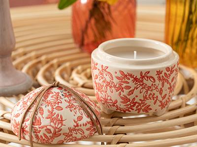 Herbs Scented Candle 185 G Orange,