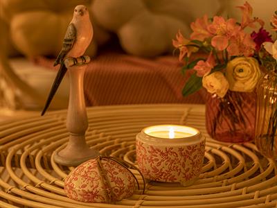 Herbs Scented Candle 185 G Orange,