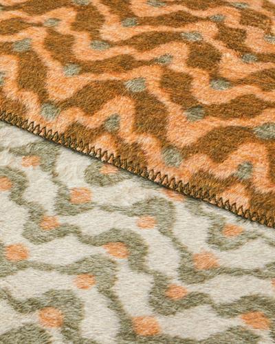 Heritage Одеяло Единичен Акрил 150x200 см Зелен