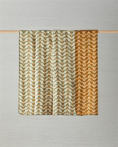 Heritage Одеяло Единичен Акрил 150x200 см Зелен