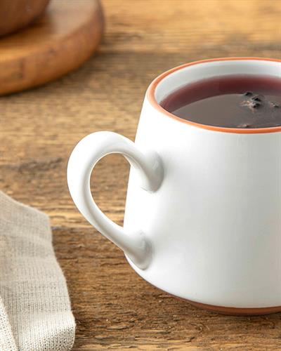 Hierba Чаша Керамика, Кремово-Зелено, 340 Ml