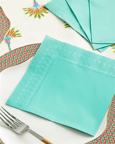 Hilfe Paper 20 Set Tissue Napkin 33x33 cm Blue
