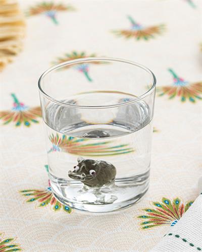 Hipopotam Чаша За Безалкохолно Стъкло, Сиво, 350 Ml