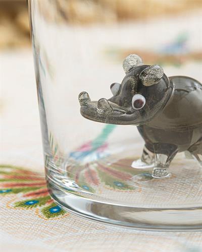 Hipopotam Чаша За Безалкохолно Стъкло, Сиво, 350 Ml