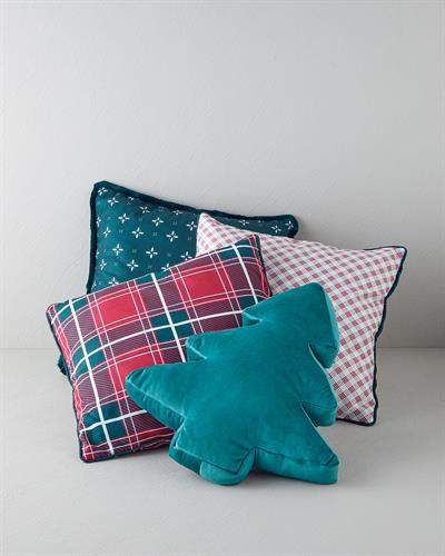 Hokipa Декоративна Възглавница 44x39 см Зелен