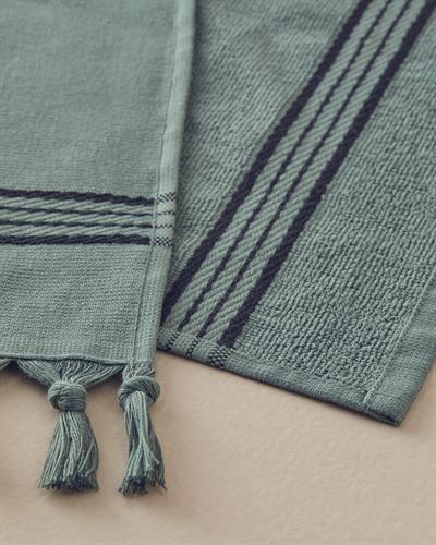 Holly Кърпа За Сушене Сплескан Памук 30x50 см Зелен