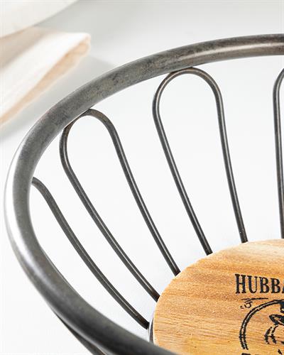 Holly Кошница За Хляб 93% Метал 7% МДФ 20x8 cm Антрацит