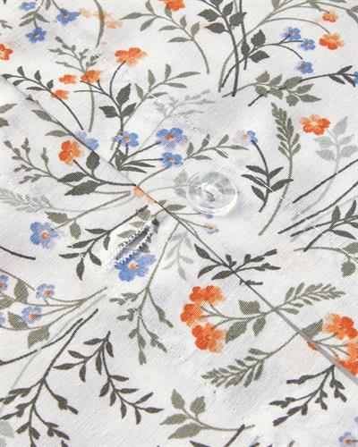 Holly Spring Спален Комплект Двоен Лесно за гладене 200x220 см Син