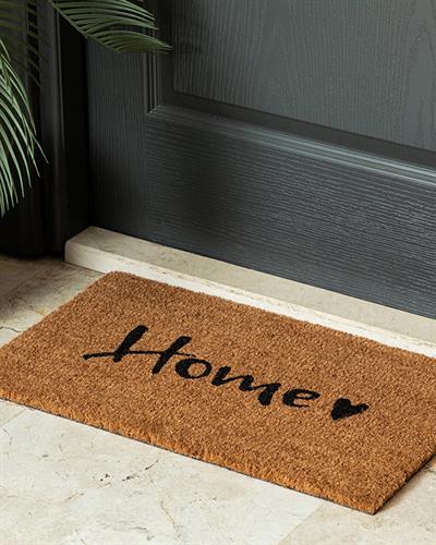 Home Printed Doorstep Mat 35x55 cm Natural