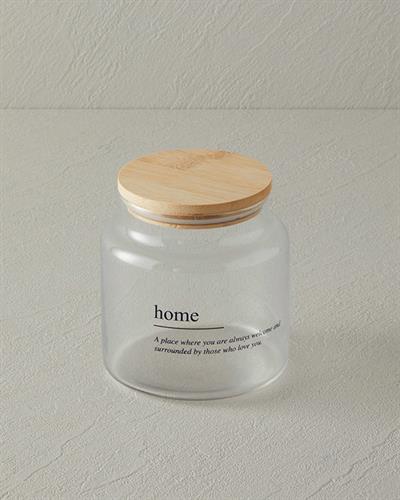 Home Буркан Стъкло 635 мл Прозрачен