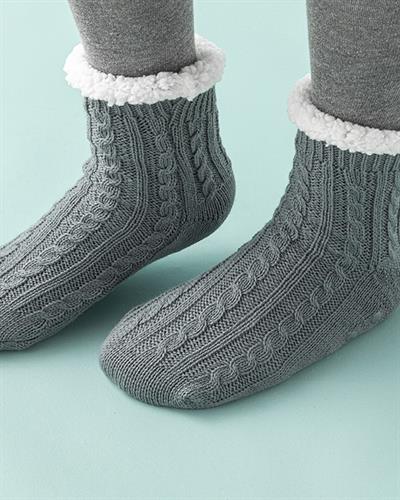 Home Plush Плюшен Дамски, Трикотаж, Сиво, 36-38