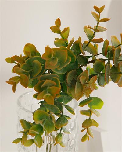 Honewort Изкуствено Цвете Един Стрък Плат 36 см Зелен