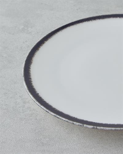 Horizon Сервиз За Закуска Порцелан Черен