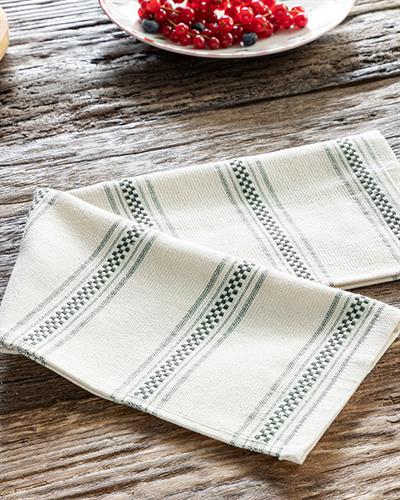 Horizontal Кърпа За Сушене Памук 30x50 см Зелен