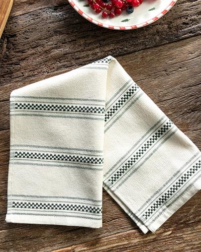 Horizontal Кърпа За Сушене Памук 30x50 см Зелен