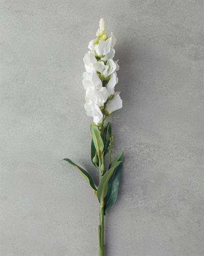 Hornwort Изкуствено Цвете Един Стрък 52 см Бял