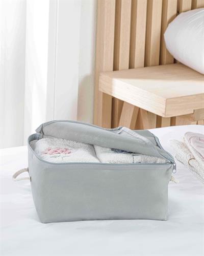Hortensia Saddle Bag 30x22x18 cm Light Gray