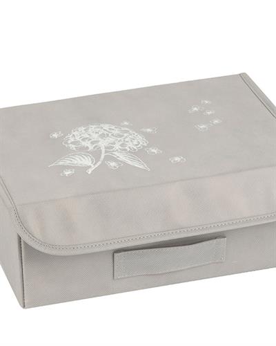 Hortensia Кутия За Съхранение Полипропилен 30x23x11 см Светлосив