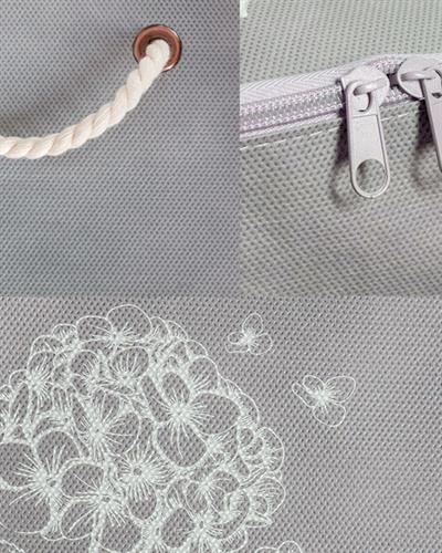 Hortensia Saddle Bag 64x41x35 cm Light Gray