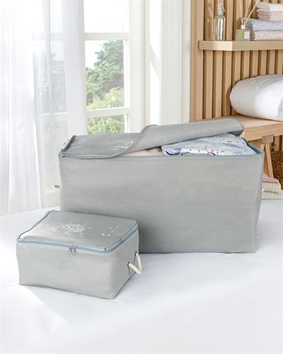 Hortensia Чанта За Дрехи Светло Сиво, 74 X 46 X 46 Cm