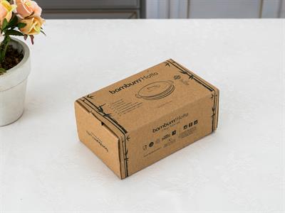 Hotta КУТИЯ ЗА СЪХРАНЕНИЕ Бамбук 13x7,8x5,1 cm Beige