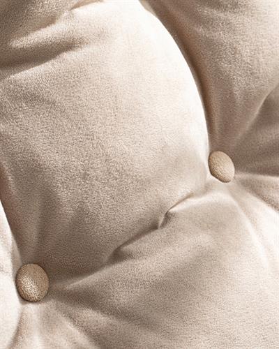 İlda Рециклиране На Възглавница Кадифе, Бежово, 45 X 25 X 50