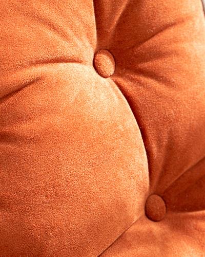 İlda Рециклиране На Възглавница Кадифе, Керемидено Червено, 45 X 25 X 50