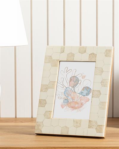 Indira Рамка Акрил, Кремово, 10 X 15 Cm