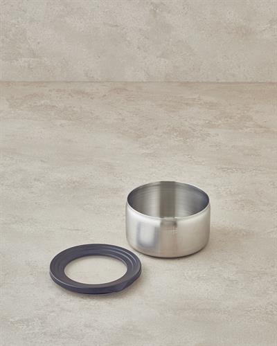 Inox Кутия За Съхранение Неръждаема стомана 12 см Сребърен.