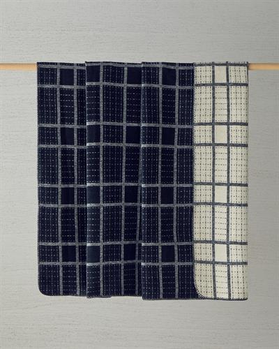 Intense Stripe Одеяло Единичен Памучен 150x200 см Черен