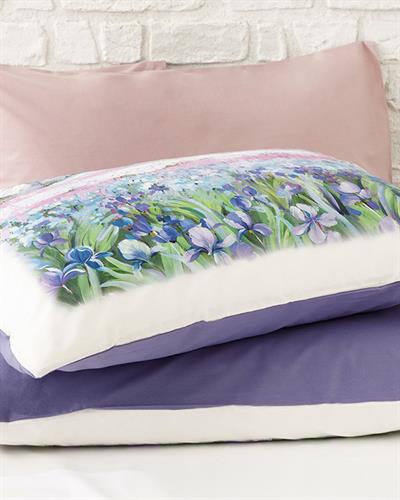 Iris Pallida Калъфка За Възглавница 2 бр. Памучен 50x70 см Лилав