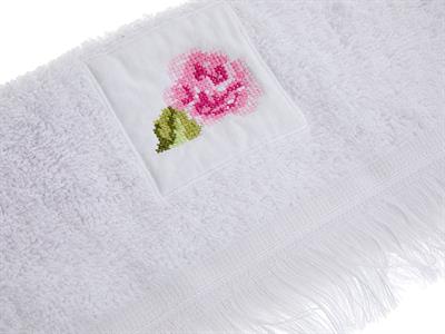 isabella ХАВЛИИ ЗА РЪЦЕ Бродирани 30x45 cm White