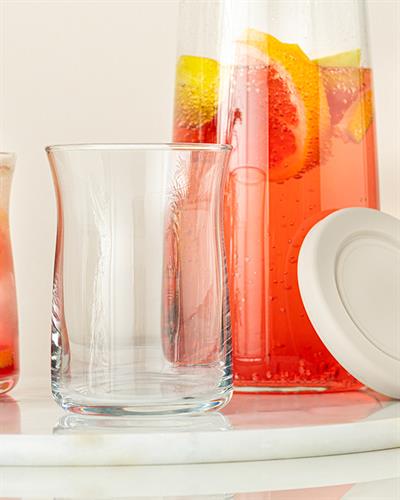 Isac Glass 5 Pieces Jug And Glasses Set 1200 ml Transparent