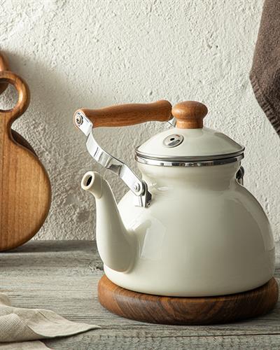 Isidora Enamel Pot 2,4 lt Cream