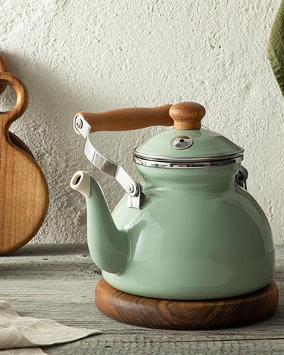 Isidora Enamel Pot 2,4 lt Open Mint