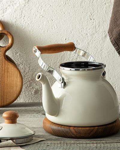 Isidora Enamel Pot 2,4 lt Cream