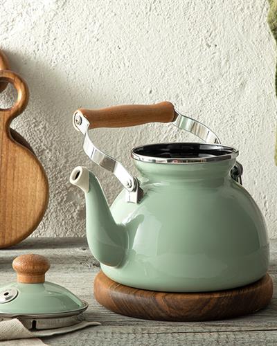 Isidora Enamel Pot 2,4 lt Open Mint