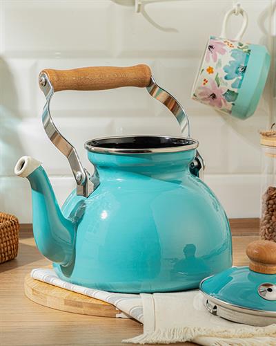 Isidora Enamel Pot 2,4 lt Mint