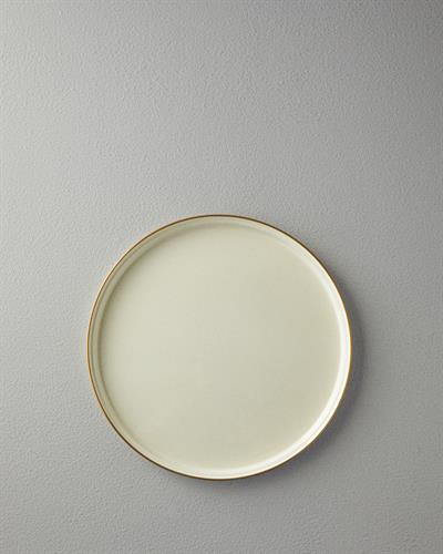 Isidora Табла Кръгъл, Емайлиран, Кремово, 33 Cm