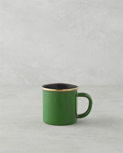 Isidora Чаша Емайлиран, Зелено, 350 Ml