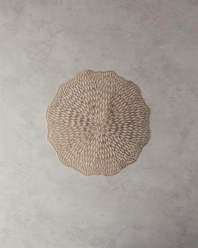 Ivory Подложки За Хранене 2 бр. Pvc 38 см Златен