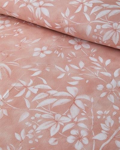 Ivy Flowers Спален Комплект Двоен Лесно за гладене 200x220 см Пепел от рози