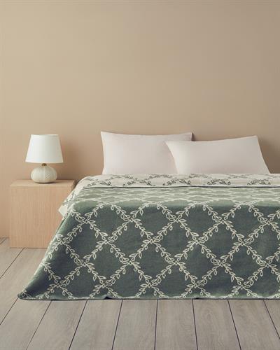 Ivy trellis Одеяло Единичен Памучен 150x200 см Зелен