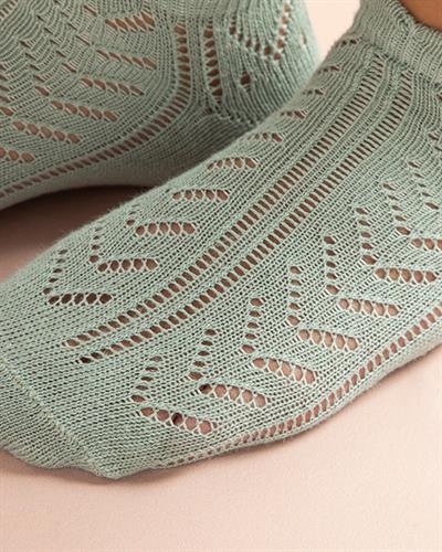 Jade Cotton Women Ankle Socks 36-40 Green